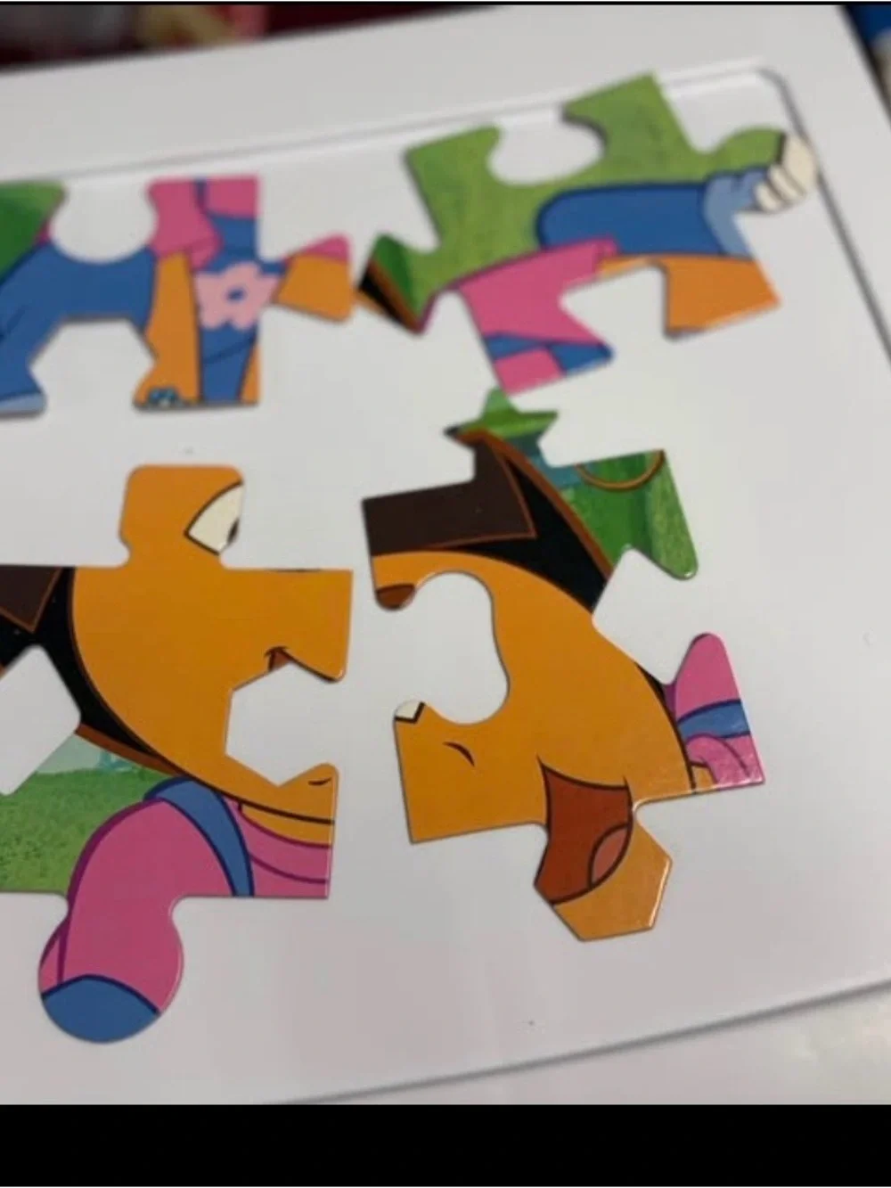 Dora the Explorer Counting Learning Puzzle - Purple